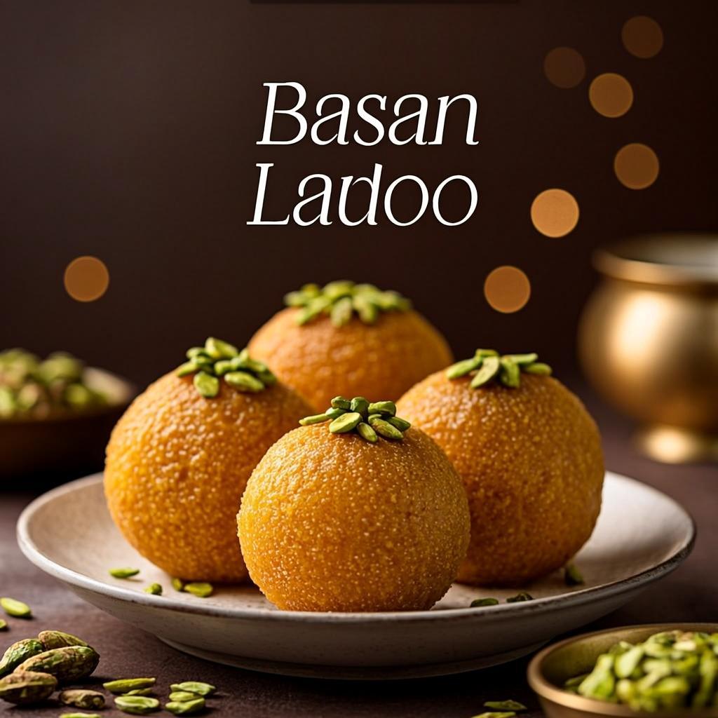 Classic Besan Ladoo